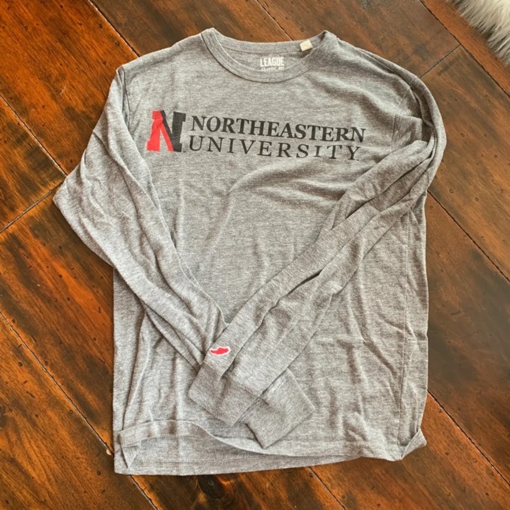 League Northeastern long sleeve shirt